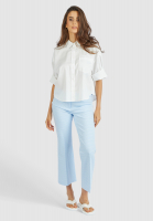 Cotton satin shirt