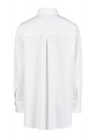 Oversize shirt made of cotton satin