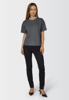 T-shirt with sequins and embroidery