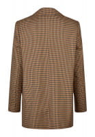 Oversize Blazer mit Vichy-Karo