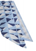 Bindetuch mit geometrischem Print