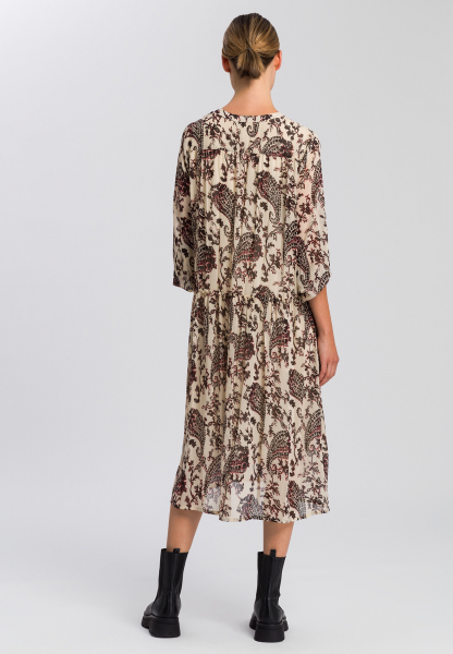 Dress with paisley print