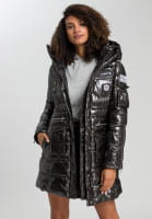 Down coat made from vegan down Down coat made from vegan down