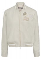 Bomberjacke mit Nadelstreifen