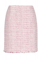 Skirt in multicolored summer tweed