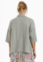 Shirt blouse from sustainable linen