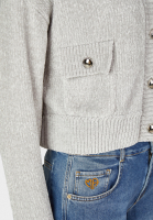 Chenille cardigan
