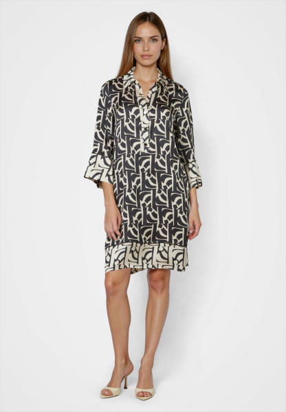 Graphic print dress