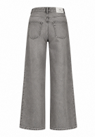 Wide-leg jeans with subtle crystal embellishment