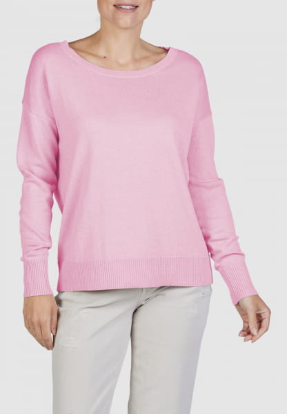 Pullover made from high-quality cotton-cashmere