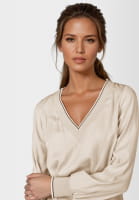 Bluse aus edlem Satin