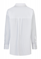 Oversized Shirt with Decorative Edging