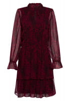 Bohokleid mit Reptilprint