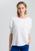 Oversized sweater with ottoman structure