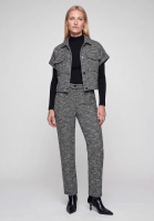 Bouclé jacket with cuffs