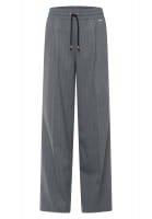 Bundfaltenhose mit Nadelstreifen