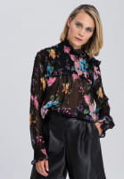 Bluse mit floralem Muster Bluse mit floralem Muster