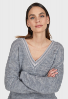 Pullover mit Glanzkante