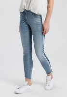 Jeans mit seitlichen Kontraststreifen