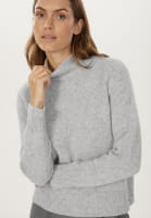 Cashmere sweater with turtle neck