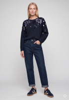 Sweater with sequin embroidery