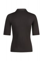 Shirt aus Jersey mit Polokragen