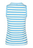 Tank top with a striped pattern