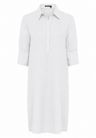 Leinenkleid mit Hemdkragen