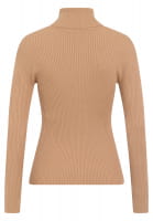 Ribbed turtleneck sweater