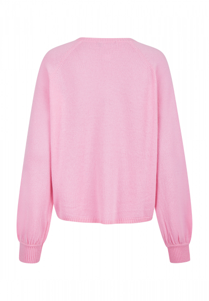 V-neck sweater from cashmere mix