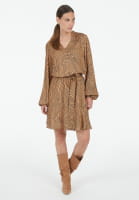 Kleid mit grafischem Print