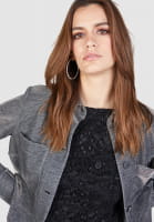 Lurex-look jacket