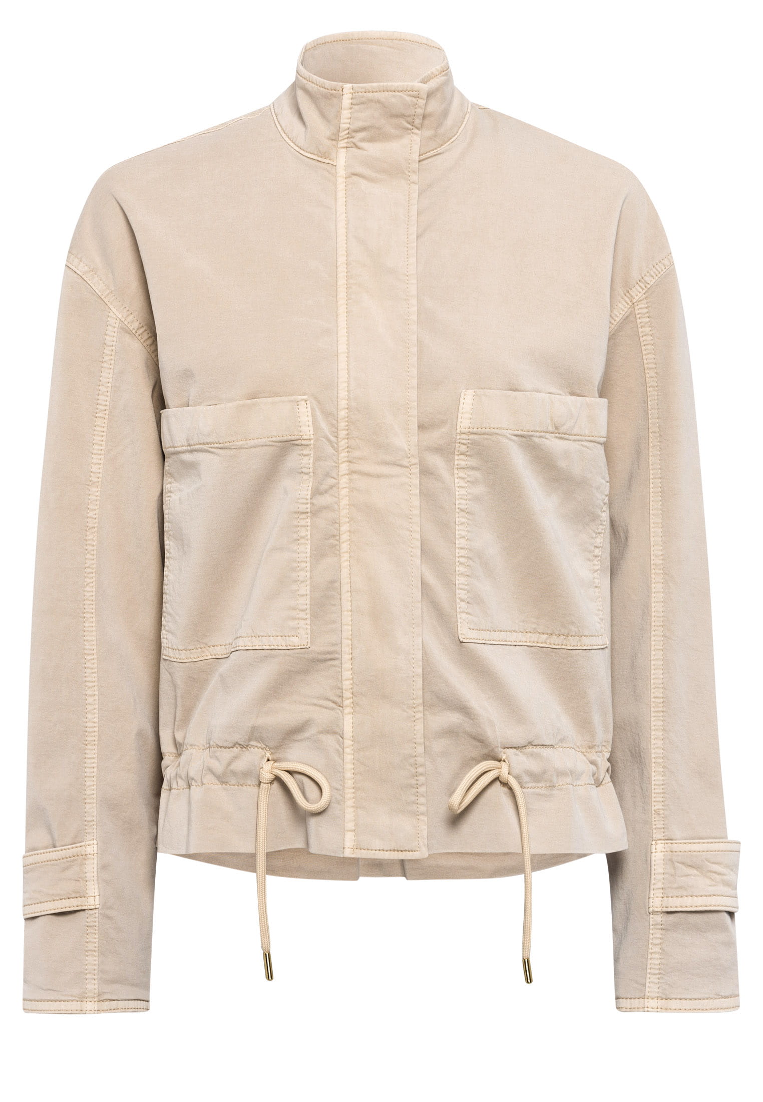 MARC AUREL Oversize Jacke aus Tencelmischung