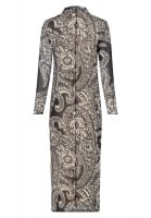 Kleid mit Blow-up Paisleyprint