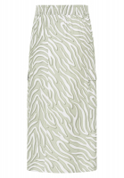 Printed cargo skirt