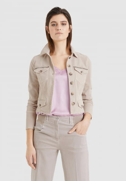 Sporty field jacket made from sustainable Tencel blend