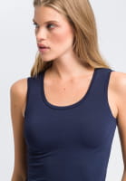 Tank top with wide beams