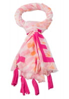 Rectangular Scarf with tassels