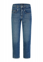 Barrel fit blue jeans