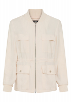 Blouson-Jacke aus Shiny Twill