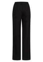 Bundfaltenhose mit Nadelstreifenmuster