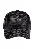 Cap with rhinestones