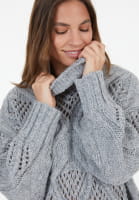Pullover mit grobem Zopfmuster