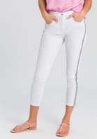 5-pocket trousers with typo band on the sides