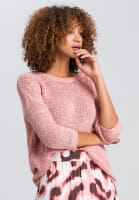 Pullover aus Lurexbändchen