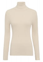 Rollkragen Pullover in Rippen-Optik