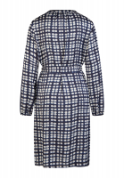 Dress with abstract dot print