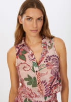 Bluse im Floral-Print