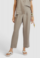 Bundfaltenhose aus sommerlichem Leinen