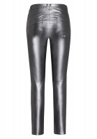 Skinny trousers made from vegan leather